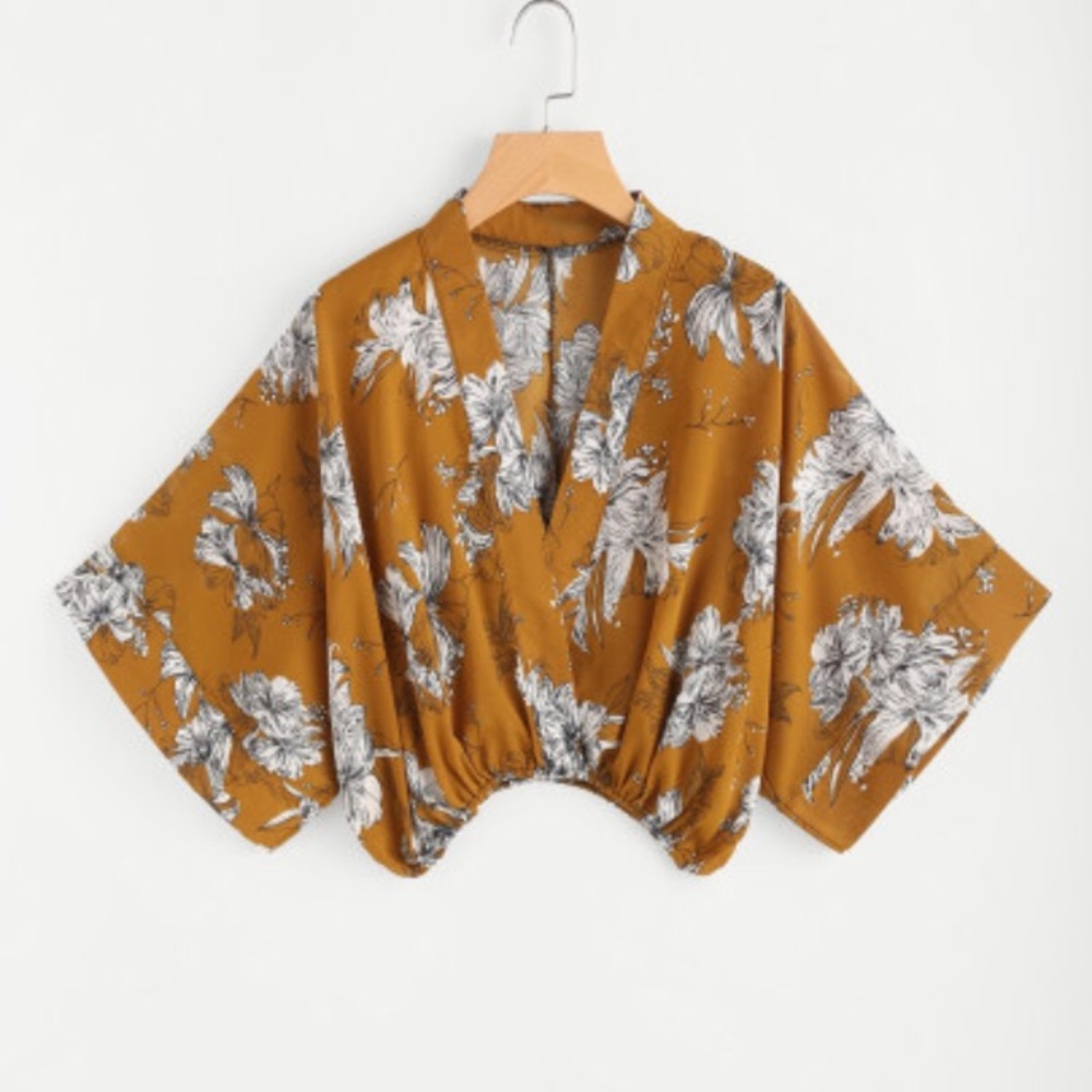 Kimono styled blouse